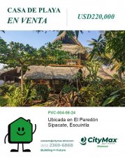 Casa en Venta en El Paredón Sipacate La Gomera, Escuintla