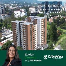 Apartamento en Venta en zona 10 Guatemala, Guatemala