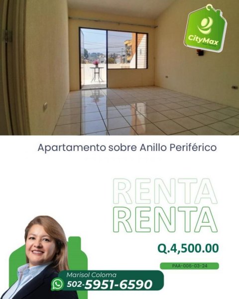 Apartamento en Renta en  Guatemala, Guatemala