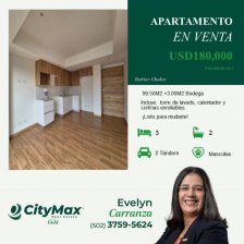 Apartamento en Venta en  Guatemala, Guatemala