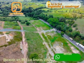 Terreno en Venta en  Los Amates, Izabal