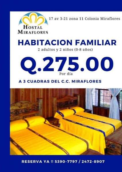 Hotel en Renta Vacacional en  Guatemala, Guatemala