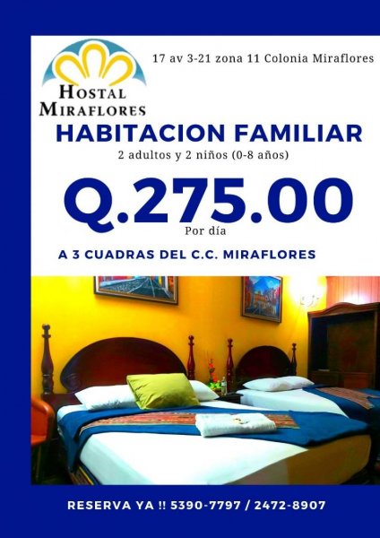 Hotel en Renta Vacacional en  Guatemala, Guatemala