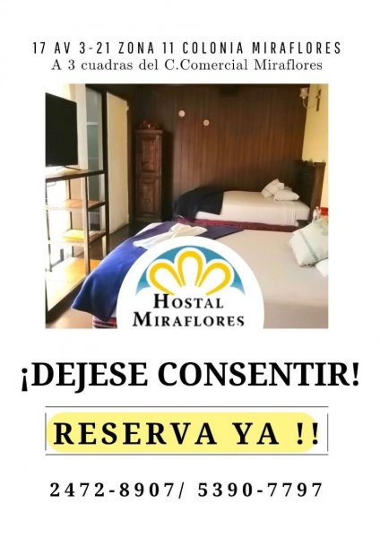 Hotel en Renta Vacacional en  Guatemala, Guatemala