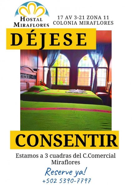 Hotel en Renta Vacacional en  Guatemala, Guatemala