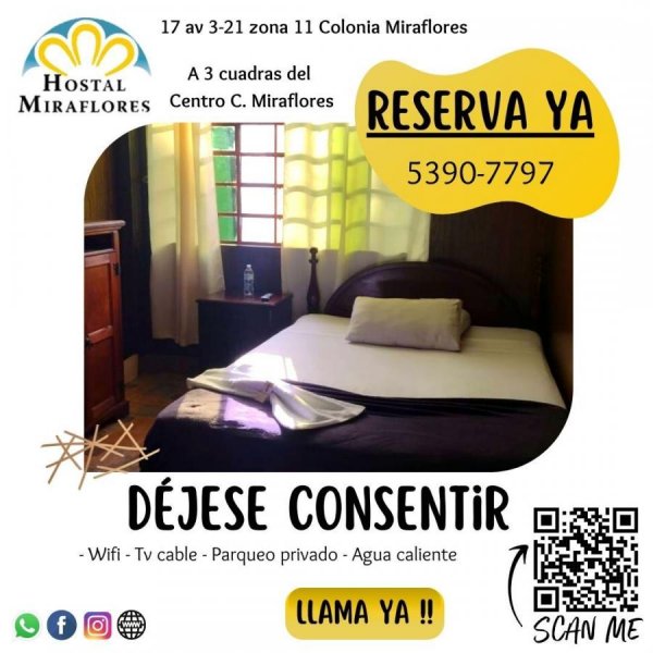 Hotel en Renta Vacacional en  Guatemala, Guatemala