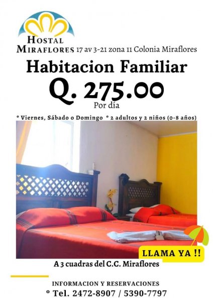 Hotel en Renta Vacacional en  Guatemala, Guatemala