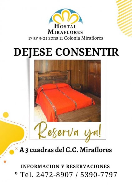 Hotel en Renta Vacacional en  Guatemala, Guatemala