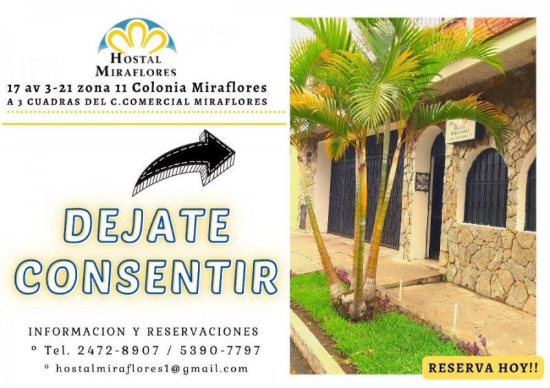 Hotel en Renta Vacacional en  Guatemala, Guatemala