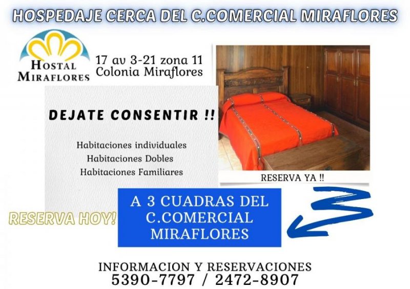 Hotel en Renta Vacacional en  Guatemala, Guatemala