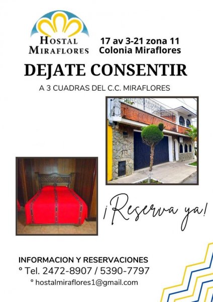 Hotel en Renta Vacacional en  Guatemala, Guatemala