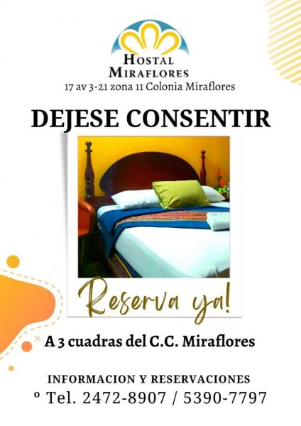 Hotel en Renta Vacacional en  Guatemala, Guatemala