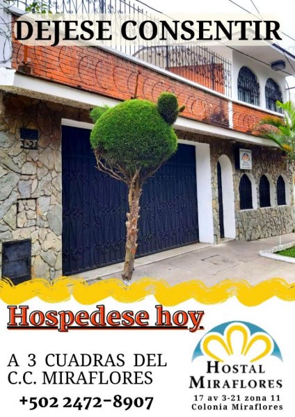Hotel en Renta Vacacional en  Guatemala, Guatemala
