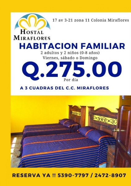 Hotel en Renta Vacacional en  Guatemala, Guatemala