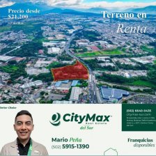 Terreno en Renta en  Villa Nueva, Guatemala