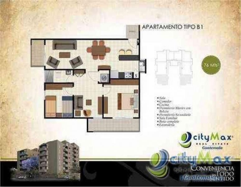 Apartamento en Venta en  Zona 11, Guatemala