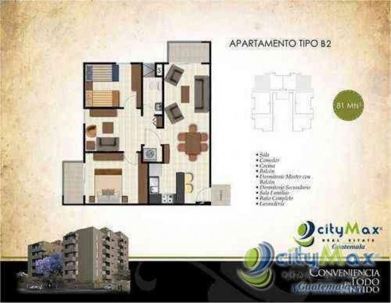 Apartamento en Venta en  Zona 11, Guatemala