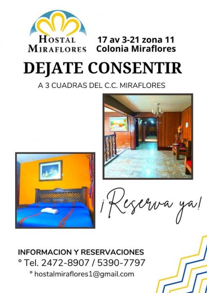Hotel en Renta Vacacional en  Guatemala, Guatemala