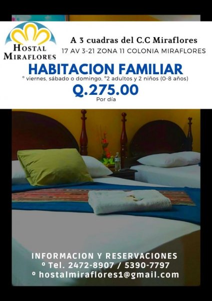 Hotel en Renta Vacacional en  Guatemala, Guatemala